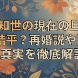 原田知世の現在の旦那は椎名桔平？再婚説や同棲報道の真実を徹底解説