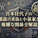 宮本佳代子の再婚説の真偽と小泉家との複雑な関係全解説