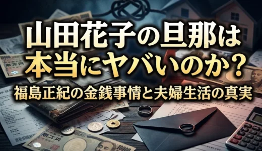 山田花子の旦那は本当にヤバいのか？福島正紀の金銭事情と夫婦生活の真実