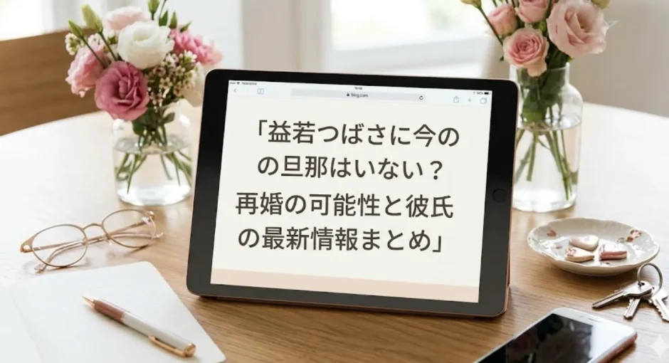 益若つばさに今の旦那はいない？再婚の可能性と彼氏の最新情報まとめ